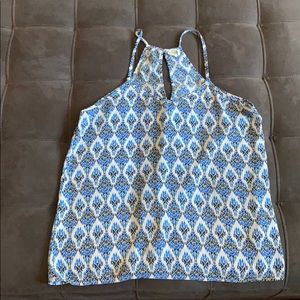 Paper Crane Blue Tank Top